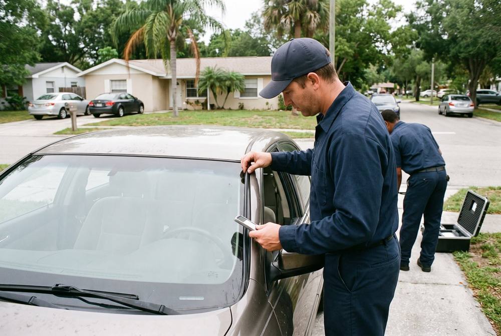 Inspecting installation quality